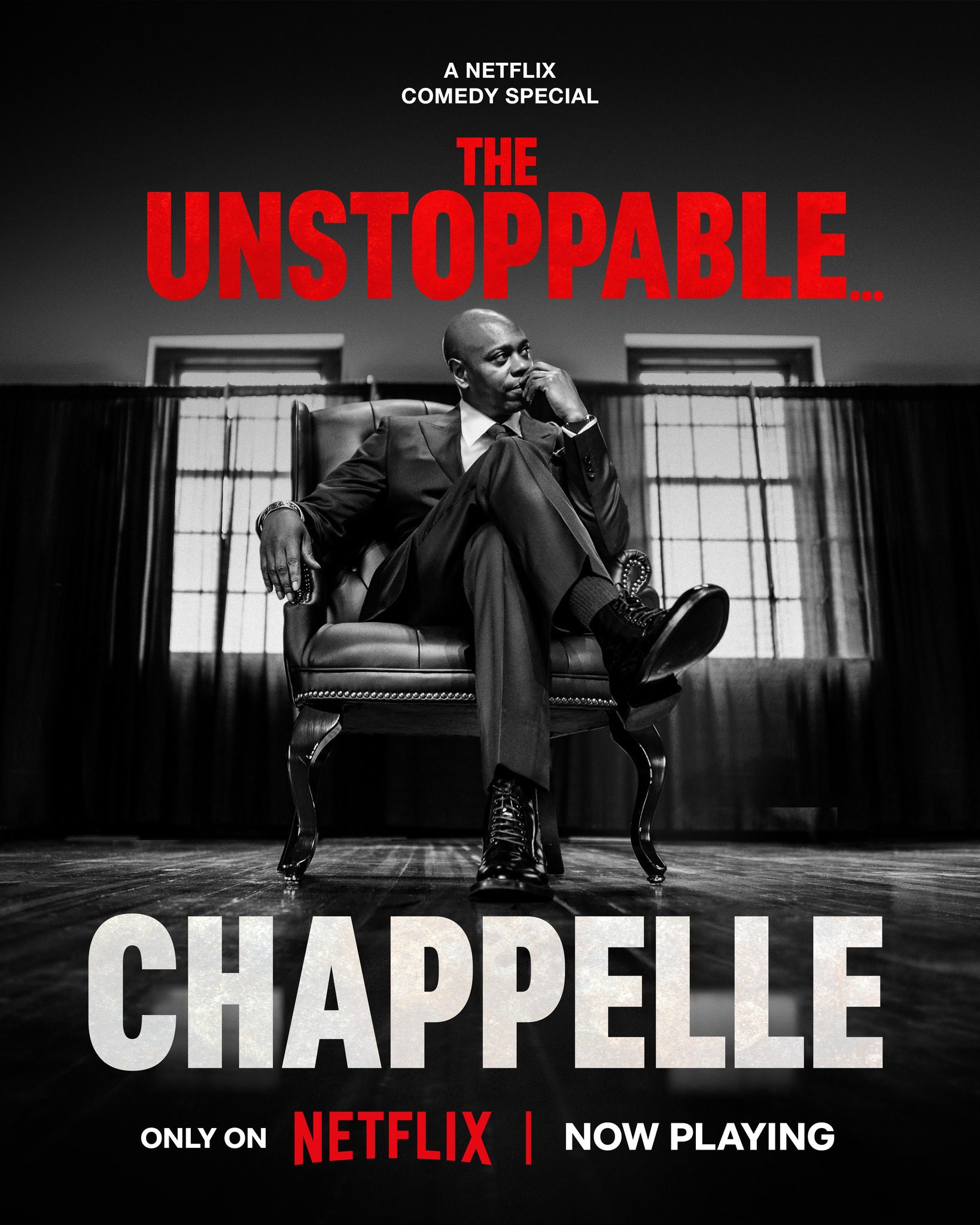 استندآپ کمدی Dave Chappelle: The Unstoppable 2025